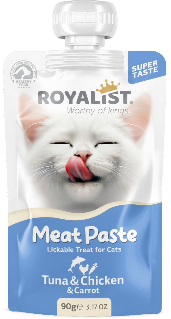 MEAT PASTE CAT TUNA & TAVUK & HAVUÇ KEDİ ÖDÜL MAMASI 90 GR 03751-1