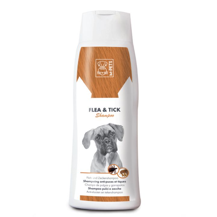 brsp 10102599 M-PETS DOG SHAMPOO FLEA&TICK 250ML-1