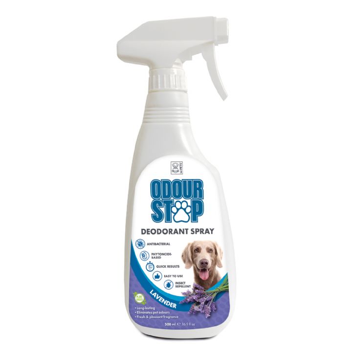 brsp 10117199 M-PETS ODOUR STOP DEODORANT SPRAY LAVENDER 500ML-1