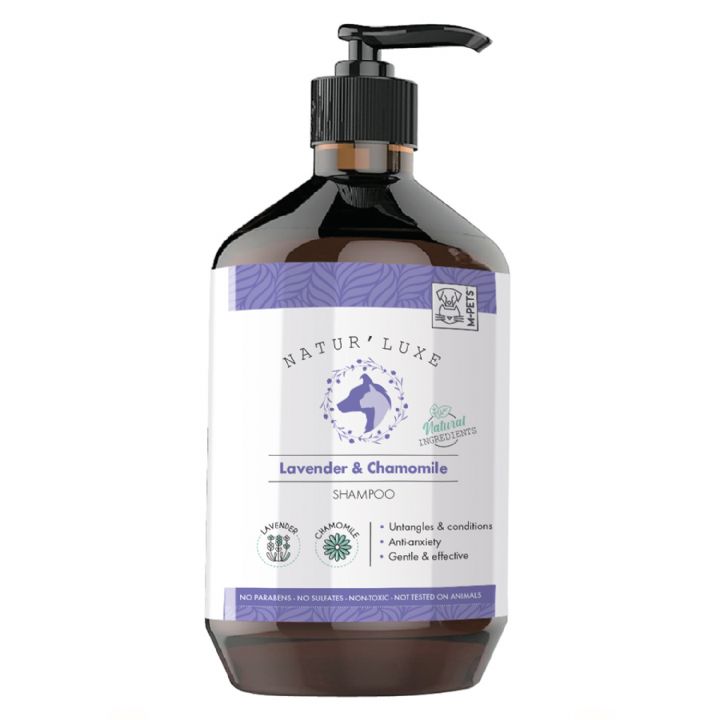 brsp 10123599 M-PETS NATURLUXE DOG SHAMPOO LAVENDER & CHAMOMILE 500ML-1