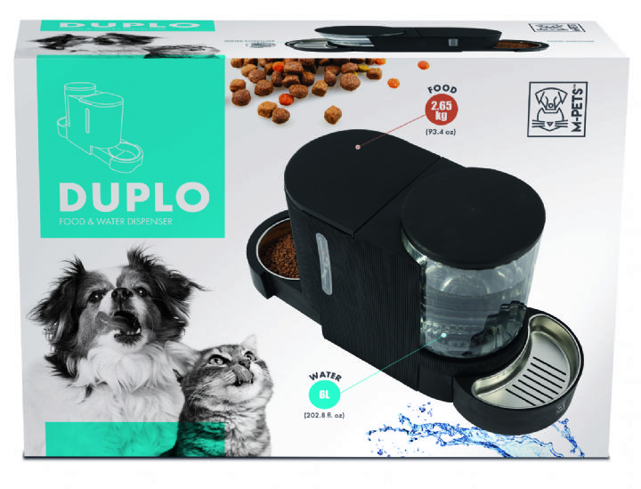 10530499 M-PETS DUPLO MAMA ve SU KABI HAZNELİ BLACK 6L/2,65KG brsp-1