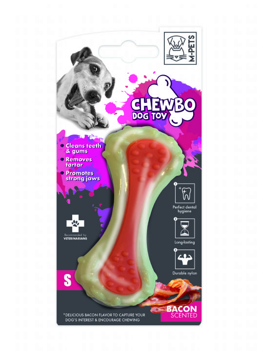 brsp 10634416 M-PETS CHEWBO CHOPPY DENTAL ET AROMALI KÖPEK OYUNCAĞI (S)-1