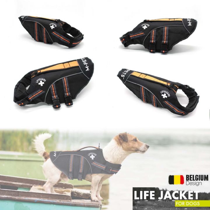 brsp 10829599 M-PETS LIFE JACKET KÖPEKLER İÇİN CAN YELEĞİ (S)-1