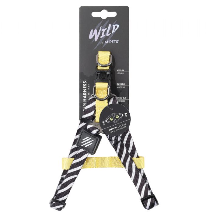 10837599 M-PETS WILD SAFARI HARNESS (S) brsp-1