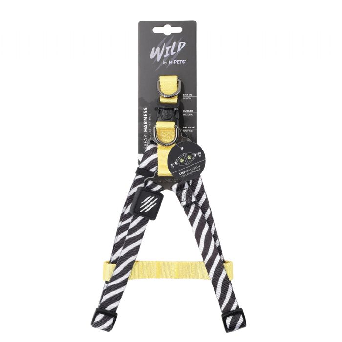 10837699 M-PETS WILD SAFARI HARNESS (M) brsp-1