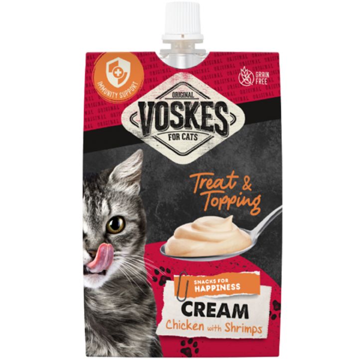 20368-VOSKES TAVUK ve KARİDESLİ CREAM KEDİ ÖDÜLÜ 90GR brsp-1