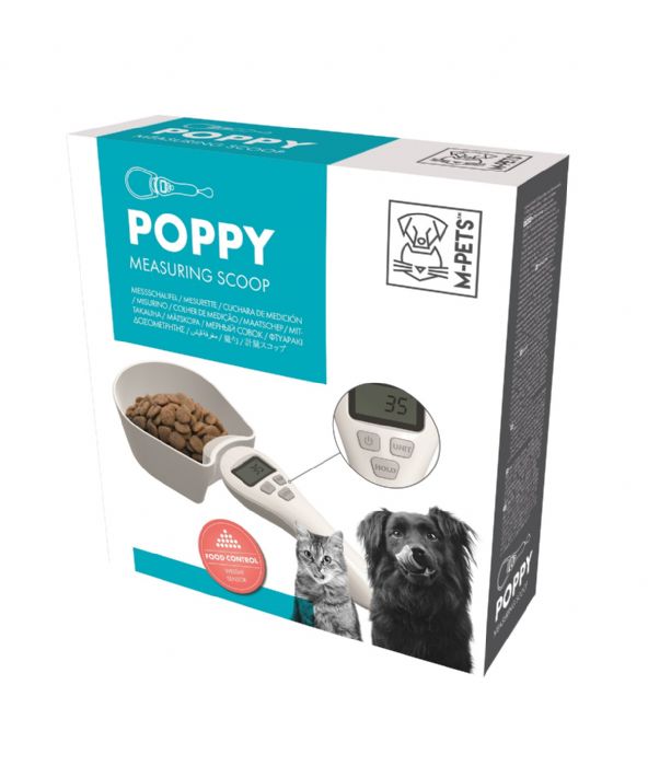 brsp 20631499 M-PETS POPPY DİJİTAL MAMA ÖLÇÜ KABI-1