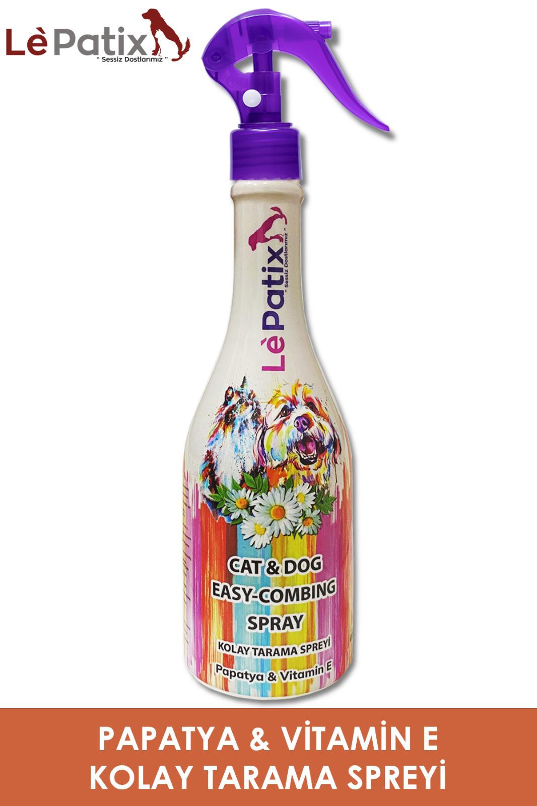 Le patix CAT&DOG KOLAY TARAMA SPREYİ 400 ML 4707-1