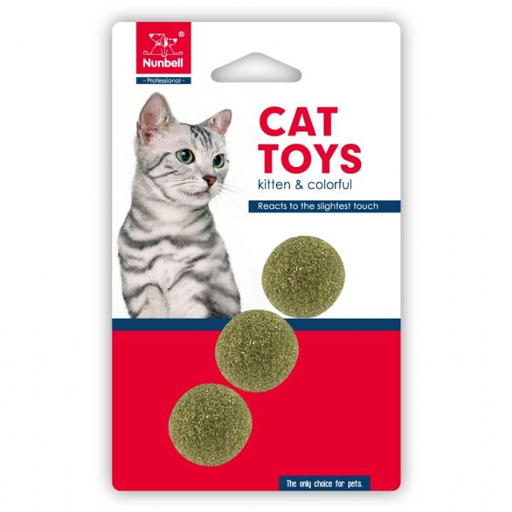 has-520-6022 Nunbell Kedi Oyuncagı Catnip Top 2,5cm -1