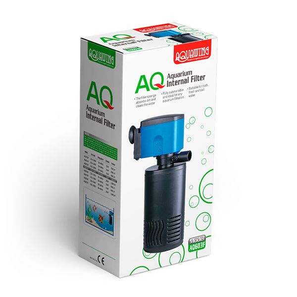 brsp AQ603F-AQUAWING AKVARYUM İÇ FİLTRE 20W 1200L/H (30) -1