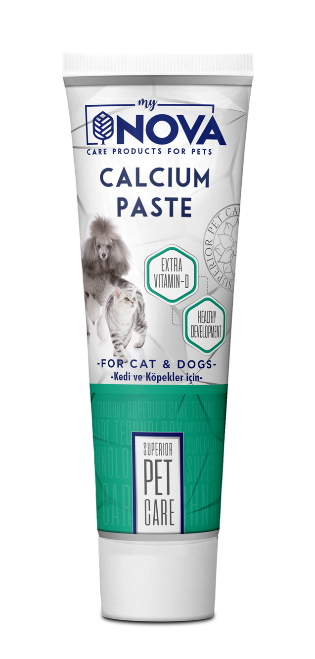 Nova Calsium kedi ve köpekler için mineral destekleyici paste 100gr-1