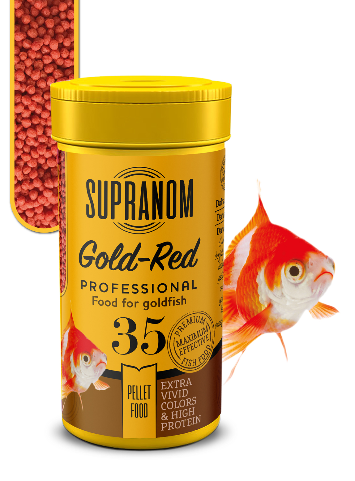 Supranom japon balık yemi gold-red pellet food 100ml (35)-1