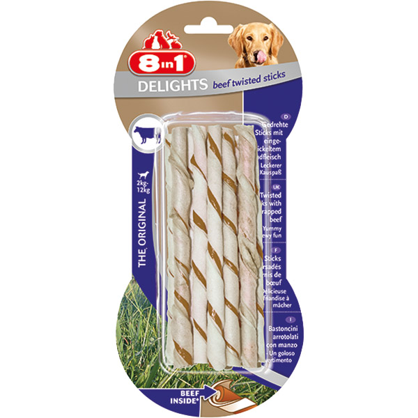 ADP- 406-660963 8IN1 DEL.BEEF TWISTED STICKS KÖPEK ÖDÜLÜ-1