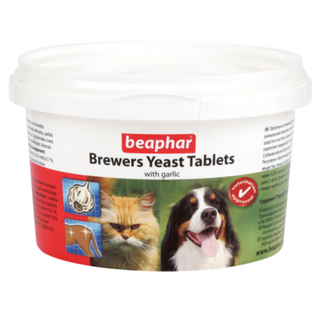 ADP-012709 Beaphar Brewers Yeast Kedi Ve Köpekler İçin Sarımsak Tablet 160 Gr (250 Tablet)-1