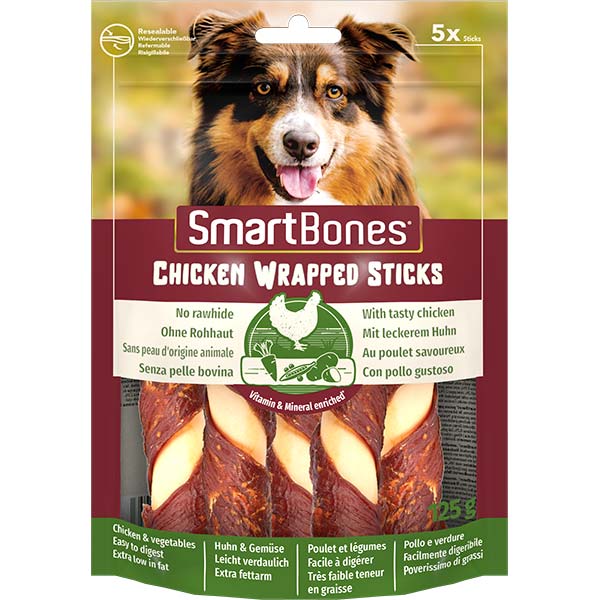 ADP-406-661533 SmartBones Chicken Wrapped Sticks Med. 5Lİ KÖPEK ÖDÜLÜ-1