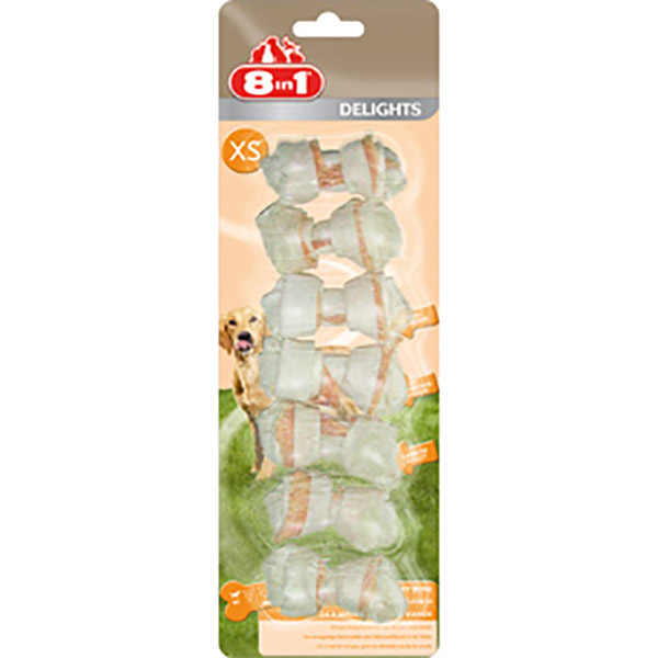 ADP-660307 8 In 1 DELIGHT BONES  TAVUKLU AROMALI KEMİK  XS-1