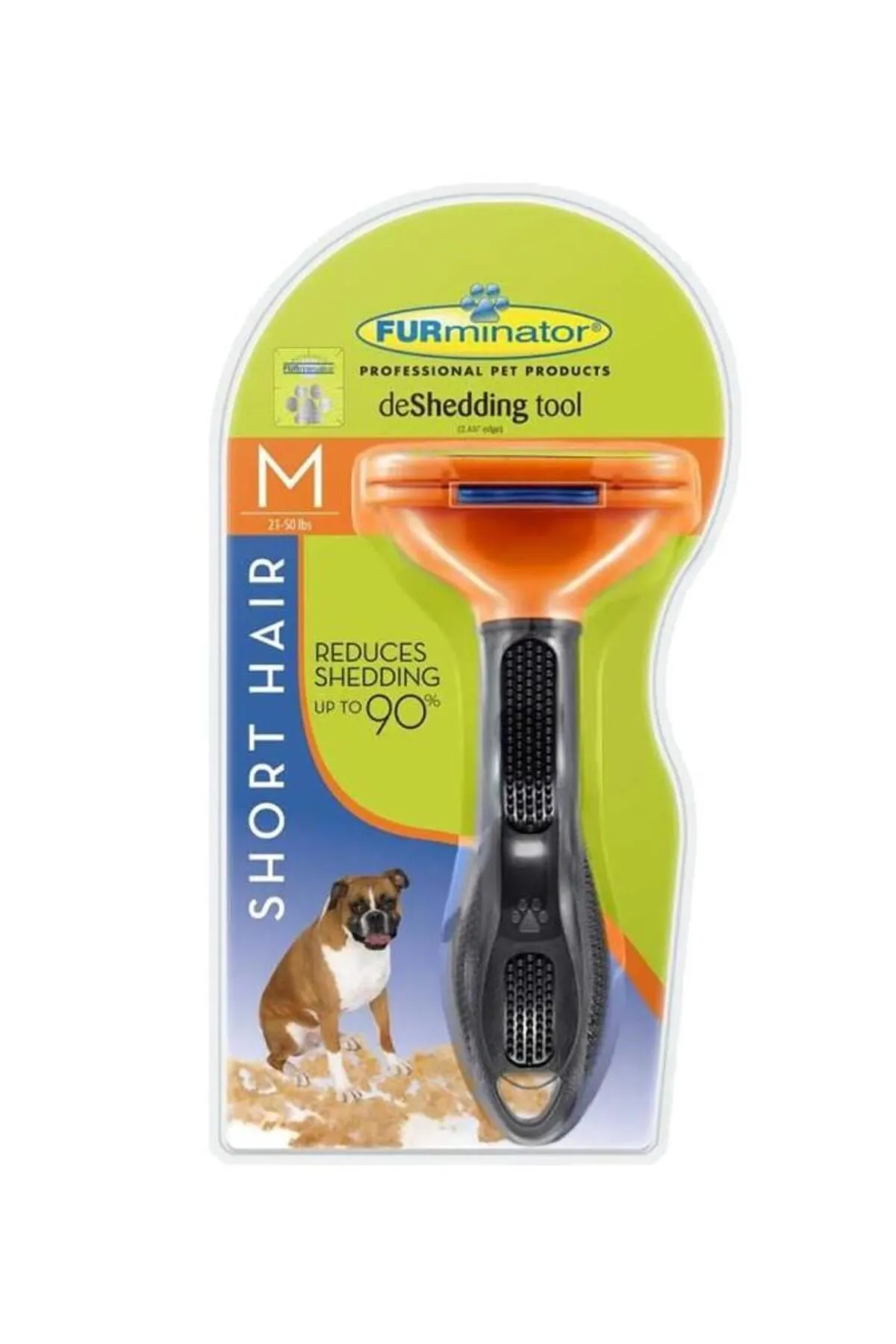 furminatör short hair (kısa tüylü ) köpek tarağı m avc dmr-15421 ict-1