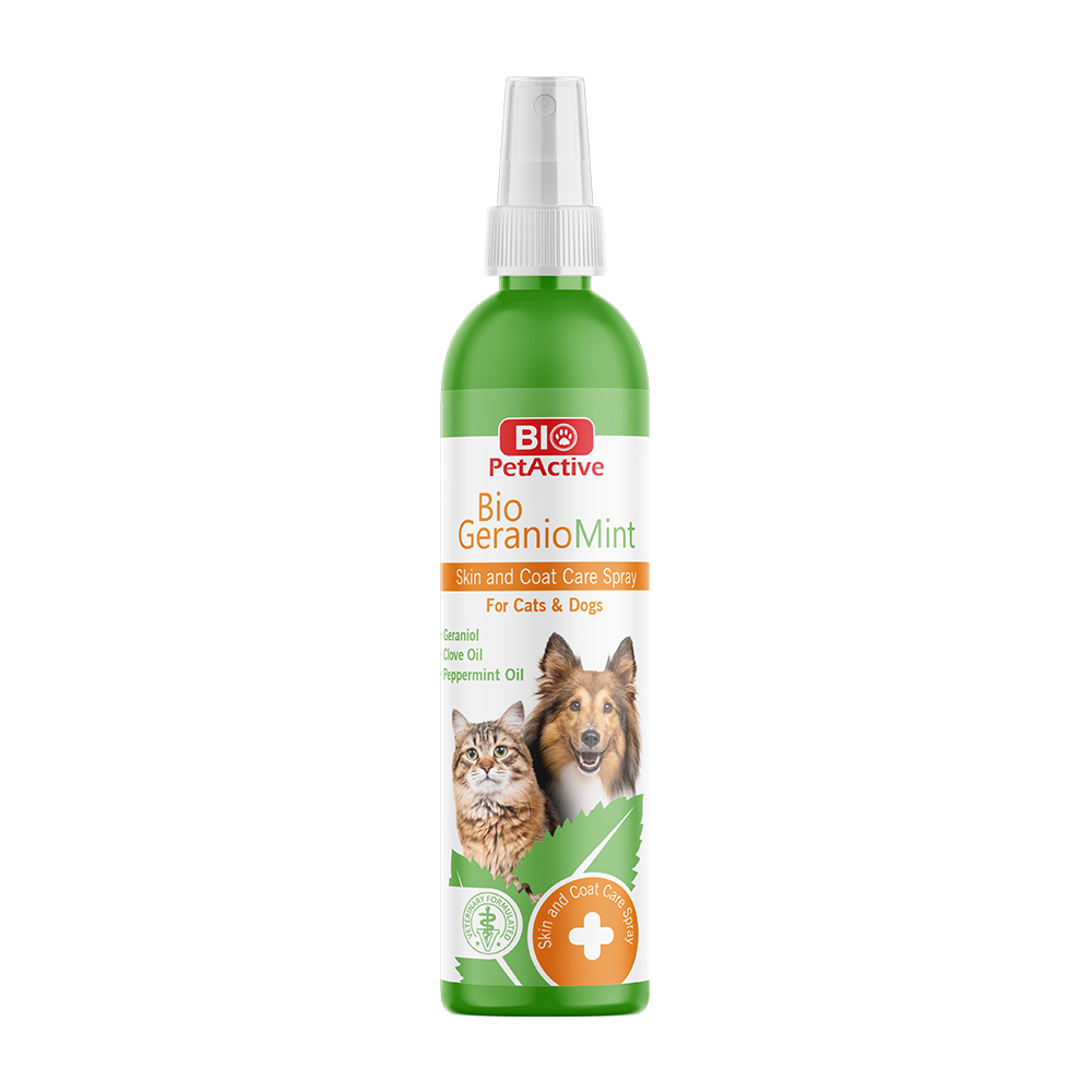 Bio Geraniomint (Kedi̇ Köpek Tüy Bakım Spreyi̇) 100 Ml-bpa-1