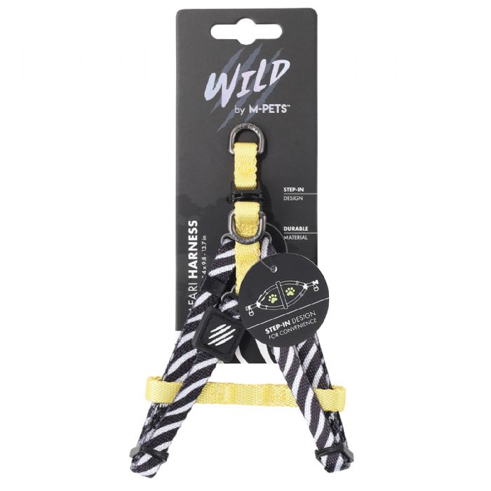 BRSP- 10837499 M-PETS WILD SAFARI HARNESS (XS) -1