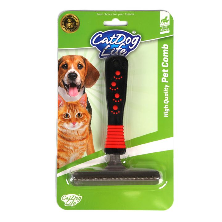 brsp  203740-CAT&DOGLİFE KEDİ VE KÖPEKLER İÇİN TIRMIK TARAK 11X16CM-1