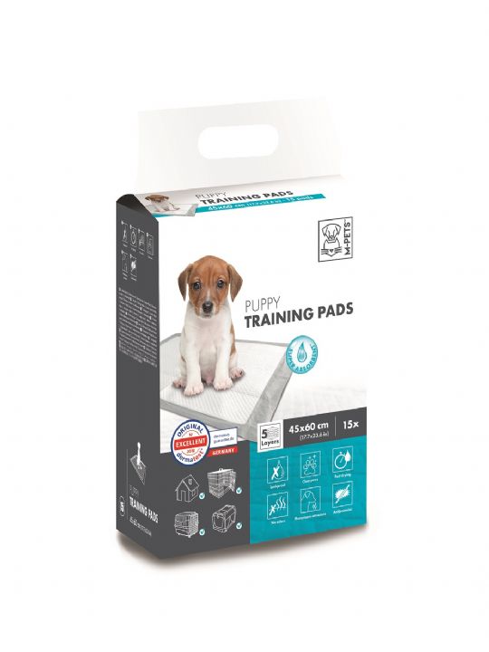 brsp 10100001 M-PETS YAVRU KÖPEK ÇİŞ EĞİTİM PEDİ 45X60CM 15Lİ-1