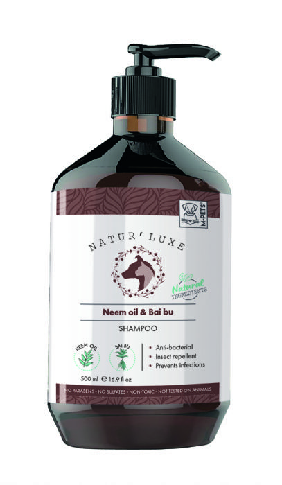 brsp-10172199 M-PETS NATURLUXE DOG SHAMPOO NEEM OİL & BAİ BU 500ML-1