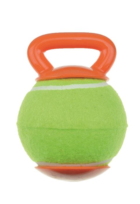 BRSP-10628499 M-PETS BAGGY TUTMALI TENİS TOPU GREEN/ORANGE-1