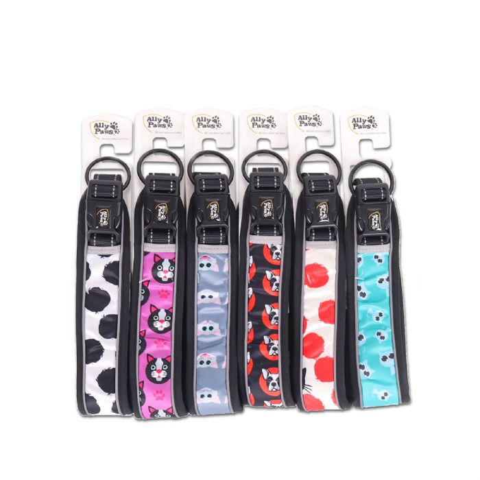 BRSP-10747 ALLY PAWS DOG COLLAR LARGE 2,5CMX40-60CM BOYUN TASMASI-1