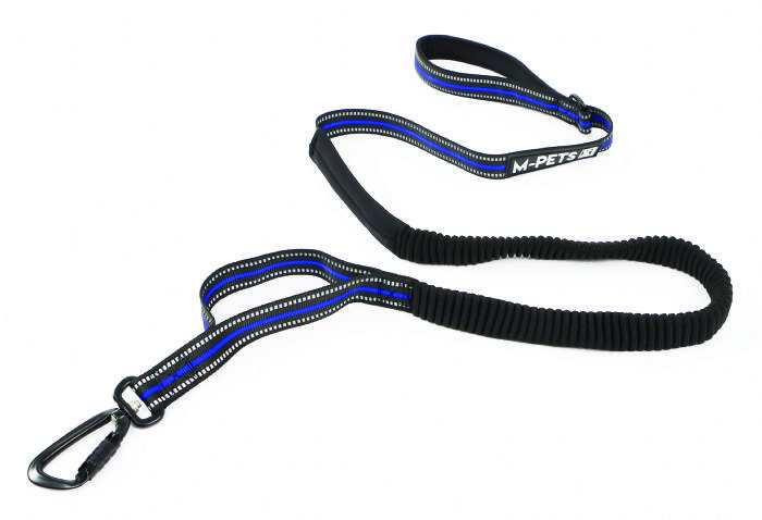 brsp 10825799 M-PETS HIKING JOGGING ELASTİK YÜRÜYÜŞ TASMASI BLUE-1