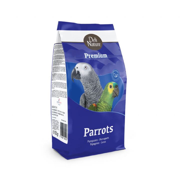 BRSP-28223 DELİ NATURE PREMİUM PARROTS PAPAĞAN YEMİ 800GR  -1