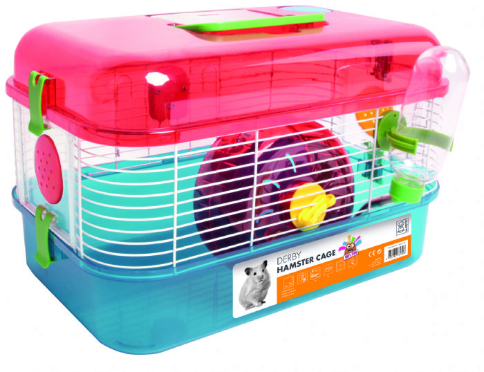 brsp 40404899 M-PETS DERBY HAMSTER KAFESİ 42X26,5X27CM-1