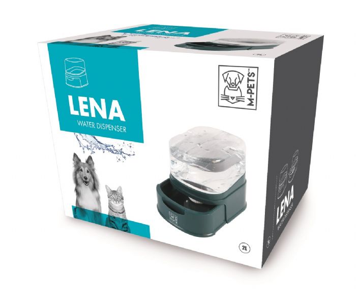 brsp-60560599 M-PETS LENA ÇEKMEÇELİ SU KABI 2000ML-1