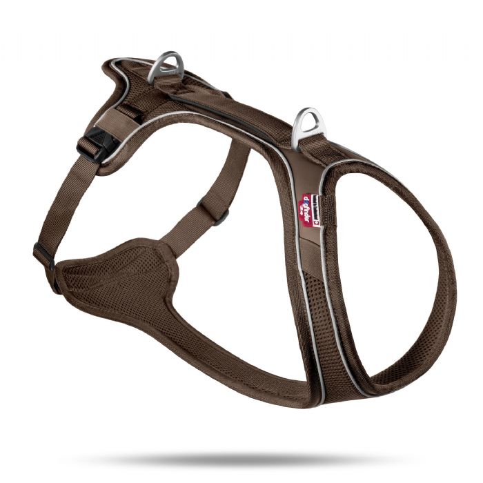 brsp SU2256-CURLI BELKA COMFORT HARNESS BROWN XS-1