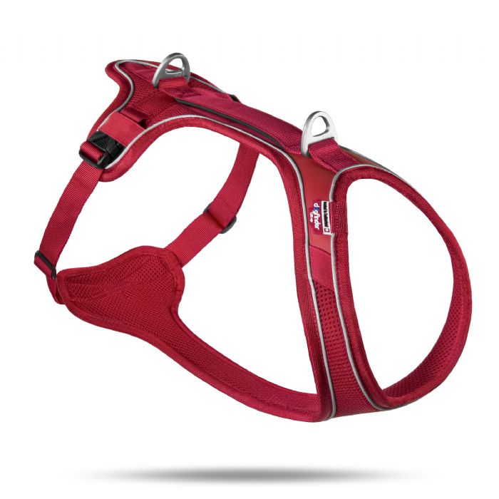 brsp SU2261-CURLI BELKA COMFORT HARNESS RED XS-1