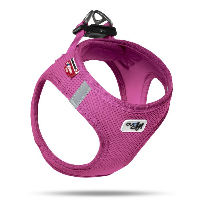 brsp SU2273-CURLI VEST HARNESS AIR-MESH FUCHSIA 3XS-1