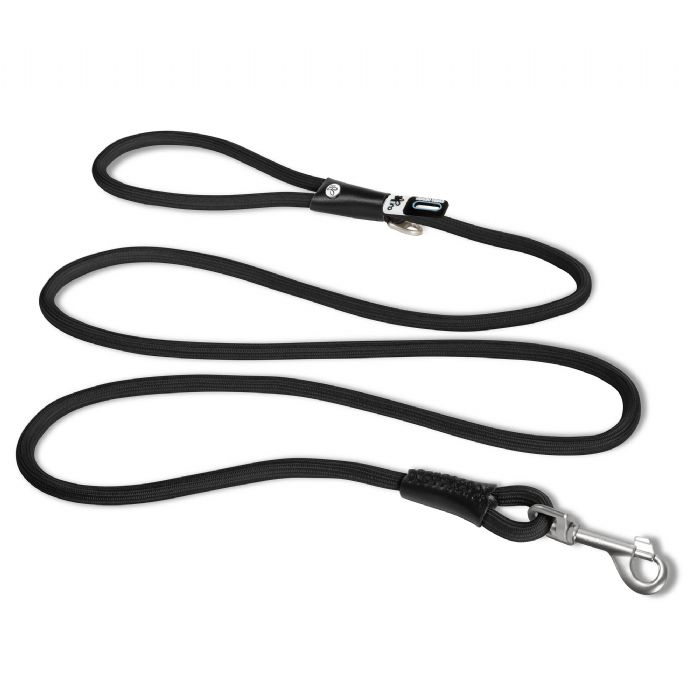 brsp SU2609-CURLI STRETCH COMFORT LEASH BLACK M-1