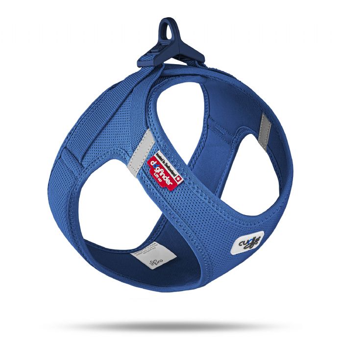 brsp SU2871-CURLI VEST HARNESS CURLI CLASP AIR-MESH BLUE 3XS 190197-1