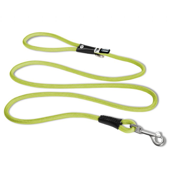 brsp SU2882-CURLI STRETCH COMFORT LEASH LIME L-1