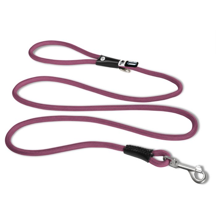 brsp SU2883-CURLI STRETCH COMFORT LEASH RUBY M-1