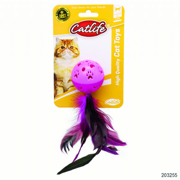 Catlife Kediler İçin Zilli Tüylü Top 203255-brsp-1