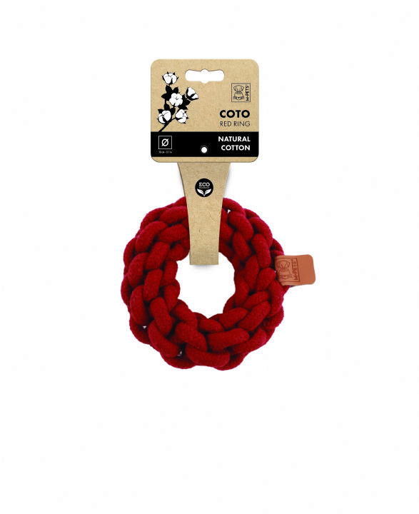 COTO RED RING 13CM ÖRGÜ HALKA OYUNCAK BRSP-10662705-1