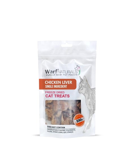 Freeze Dried - Tavuk Ciğer Kedi Ödül Maması 37421-1