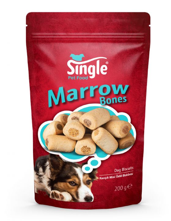 has- 9914 Single Marrow Bone Köpek Bisküvisi 200gr-1