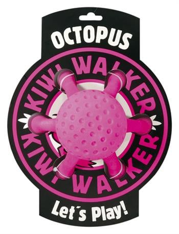 KİWİ TPR-231 Kiwi Walker Parçalanmaz Yüzen Köpek Oyuncağı Ahtapot Maxi PEMBE-1