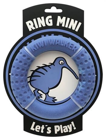 KİWİ TPR-829 Kiwi Walker Dayanıklı Yüzen Köpek Oyuncağı Ring Mini MAVİ-1