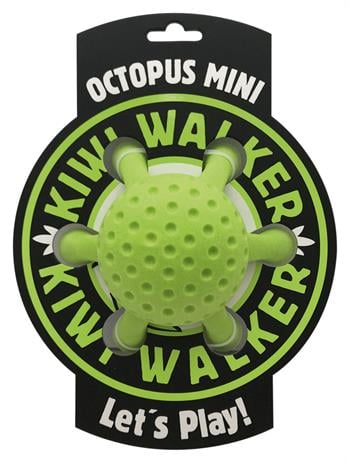 KİWİ TPR-836 Kiwi Walker Parçalanmaz Yüzen Köpek Oyuncağı Ahtapot Mini YEŞİL-1