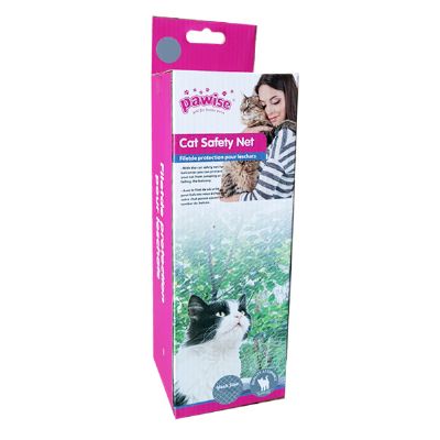 KYP-28401 Pawise Balkon Kedi Koruma Şeffaf Ağ 2x1,5M-1