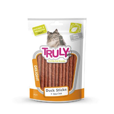 KYP-445-SB-02 Truly Yumuşak Kedi Ödülü Ördek Stick 50 Gr-1