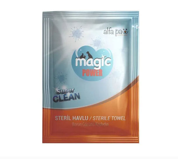 magic power tek kullanımlık ıslak steril havlu-1