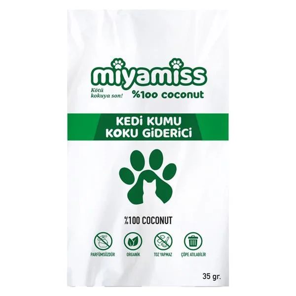 Miyamiss Coconut Kedi kumu koku giderici 35 GR -1